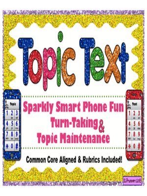 cover image of Topic Text--A fun activity for conversation skills